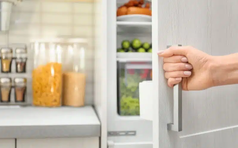 Refrigerator Door Swing Clearance