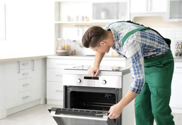 Damaged Oven Enamel