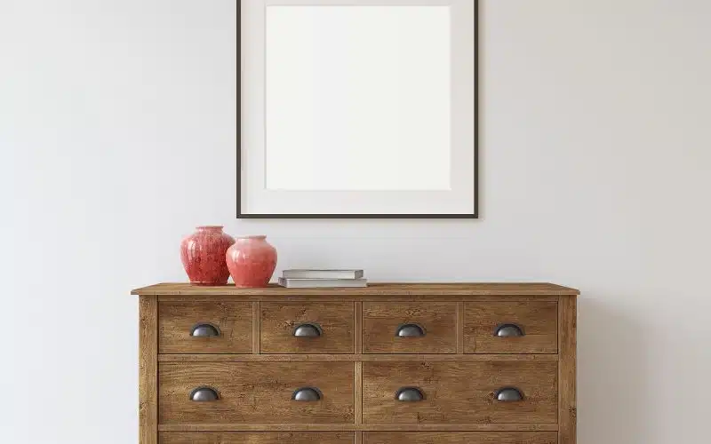 How High To Hang Mirror Over Dresser