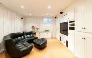 Partially Finished Basement    