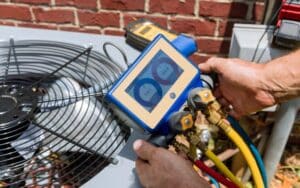 AC Blowing 70 Degree Air